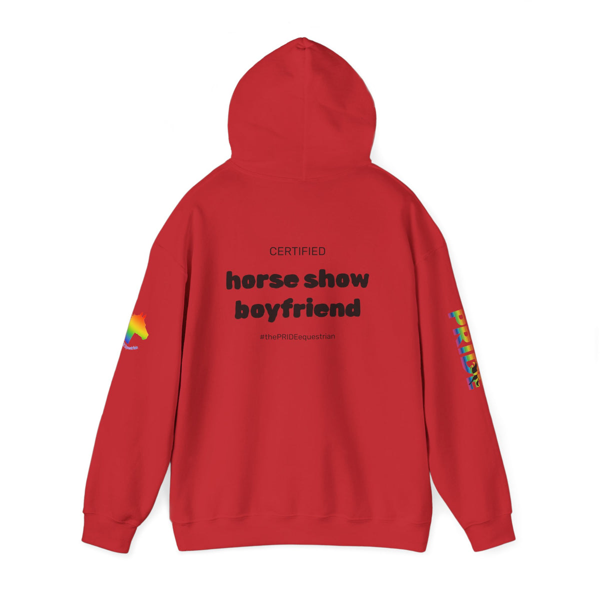 Horse Show Boyfriend Pride Hoodie