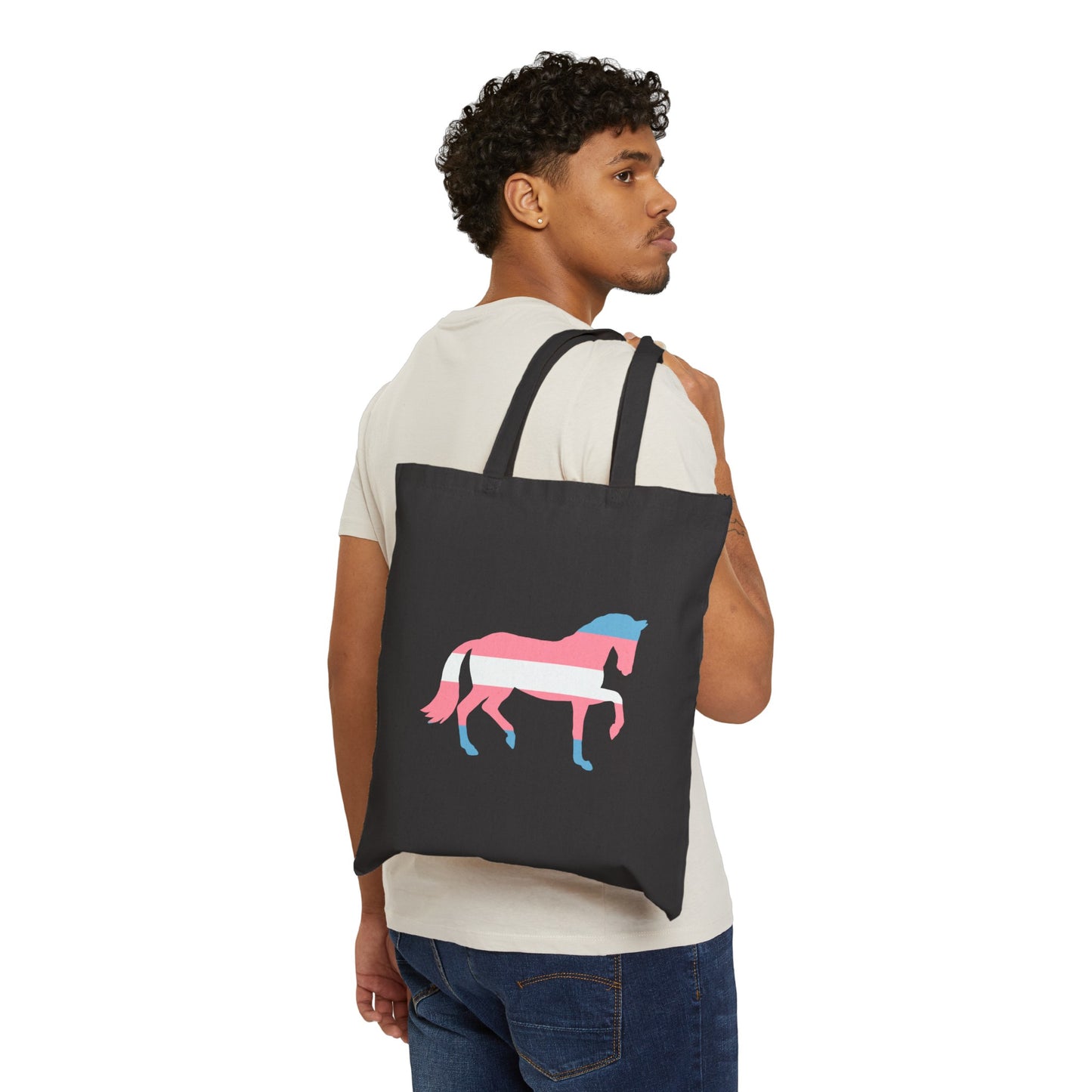 Trans Canvas Tote Bag