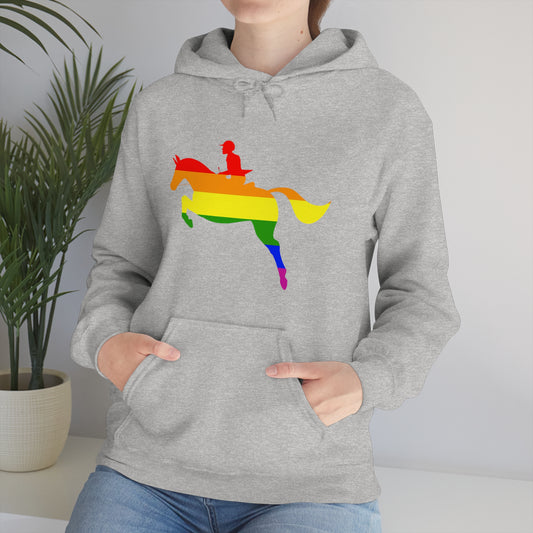 PRIDE, LOVE, and HORSES Hooded Sweatshirt