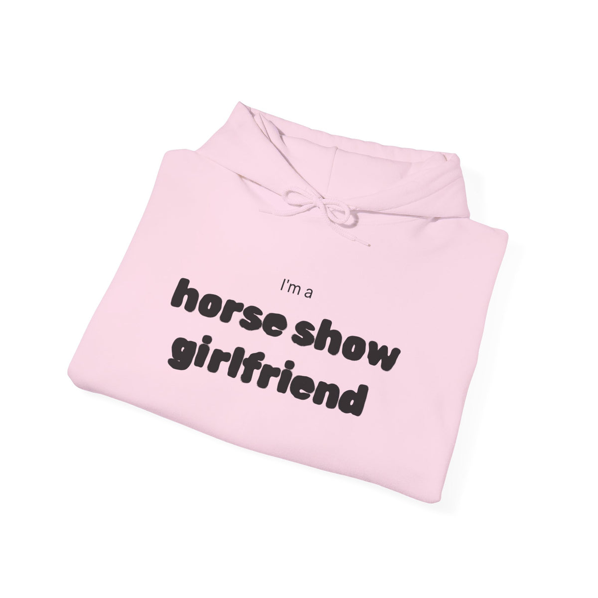Horse Show Girlfriend Pride Hoodie