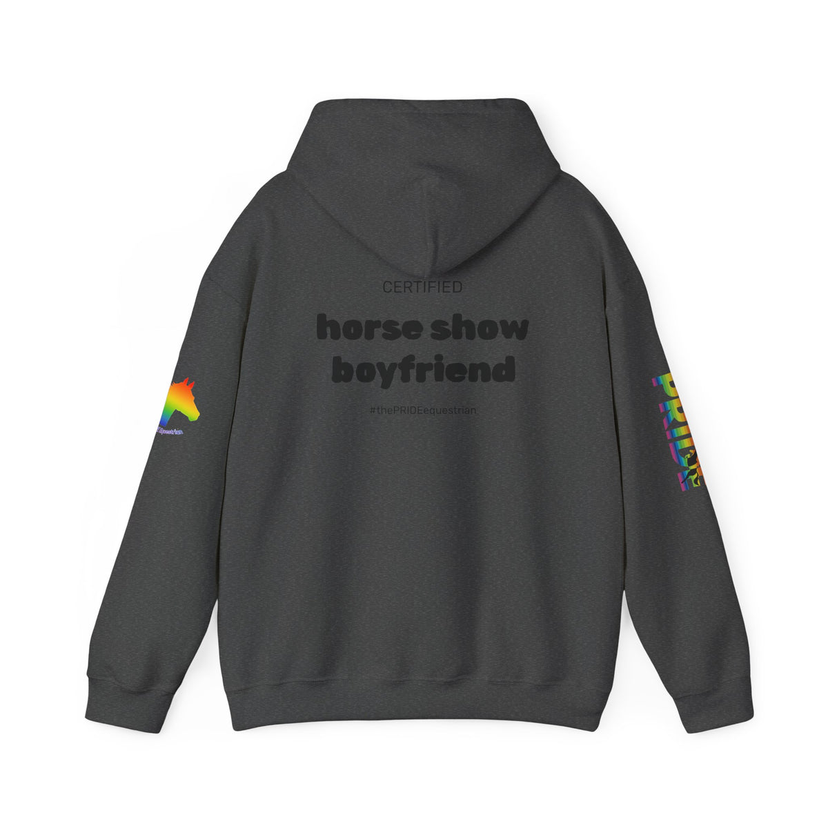 Horse Show Boyfriend Pride Hoodie