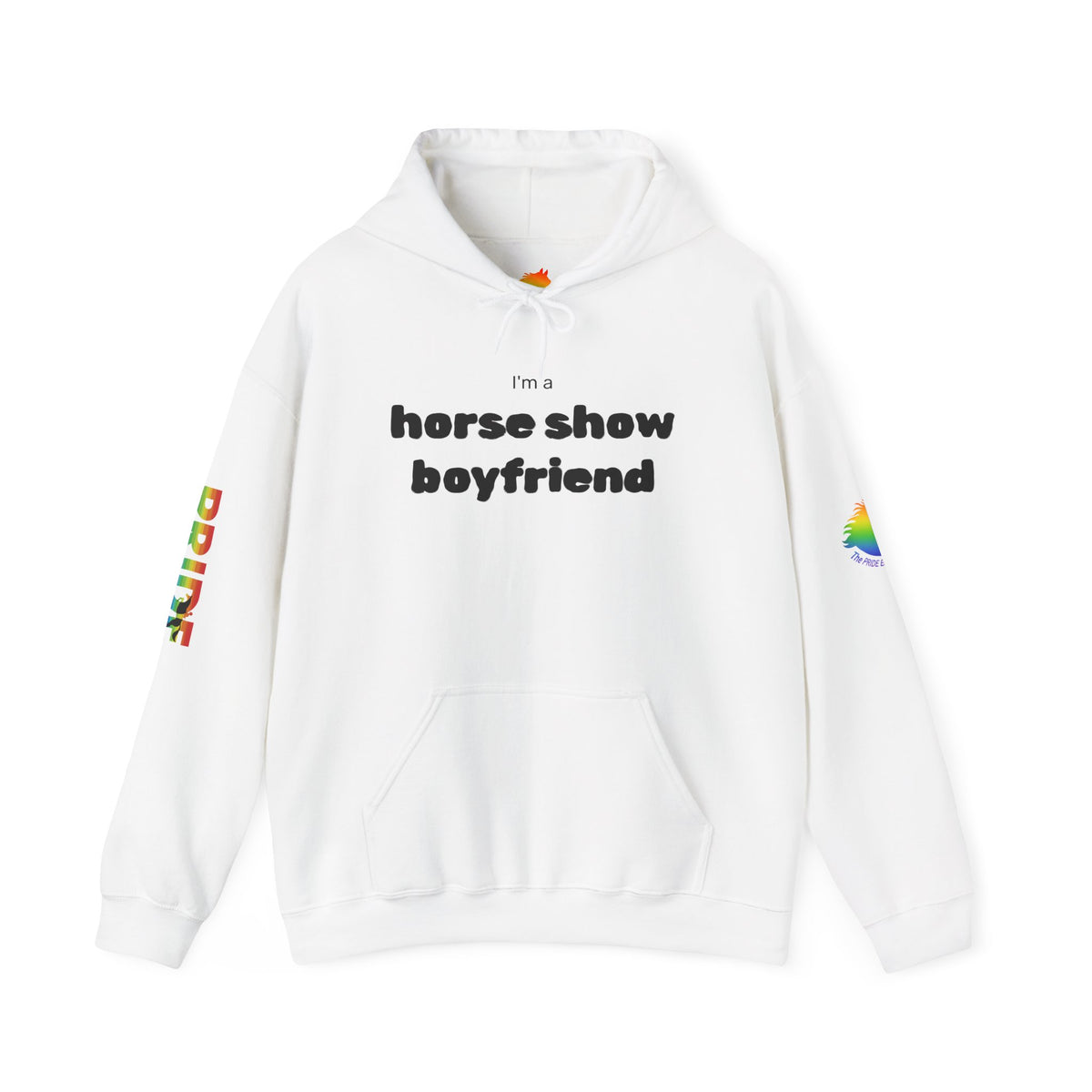 Horse Show Boyfriend Pride Hoodie