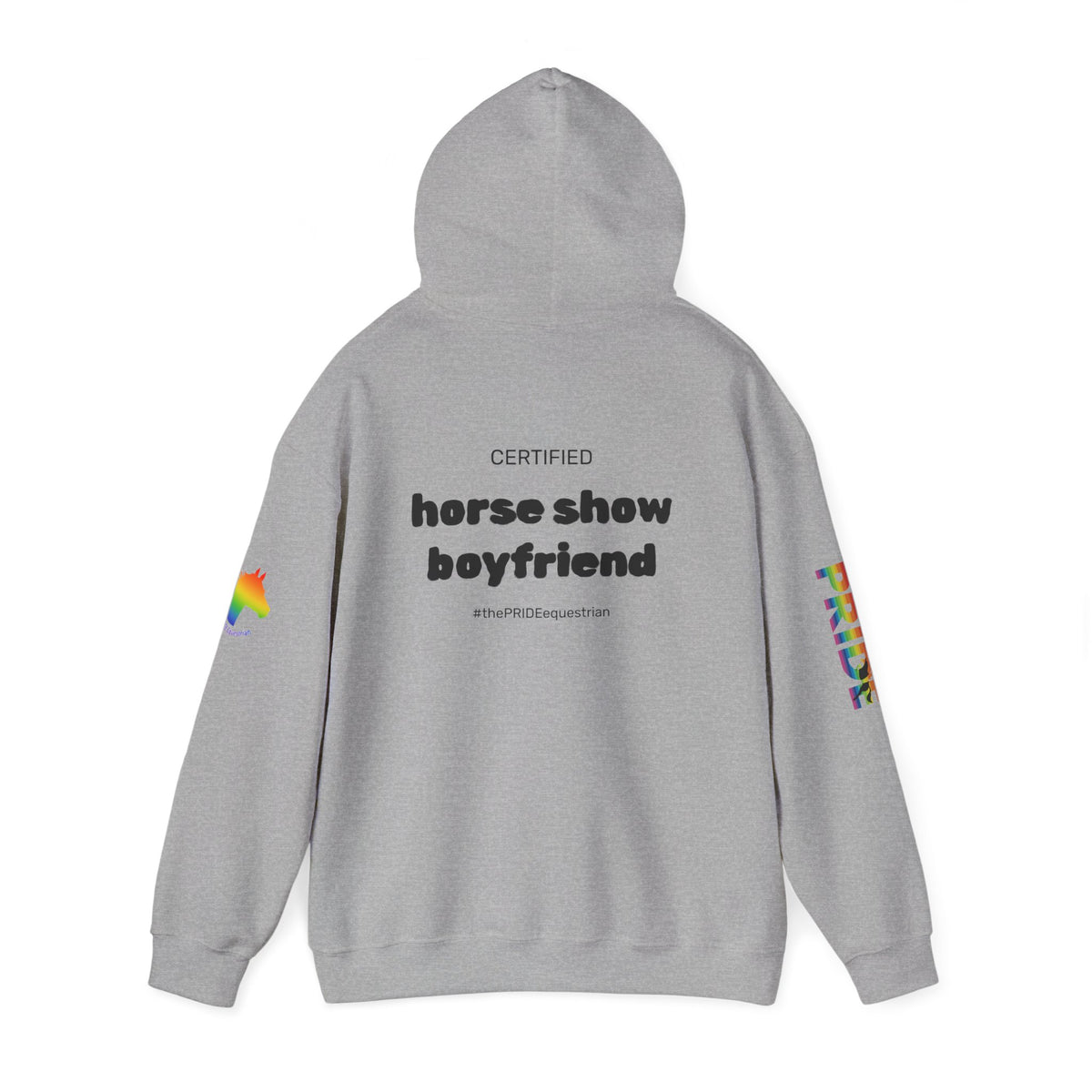 Horse Show Boyfriend Pride Hoodie