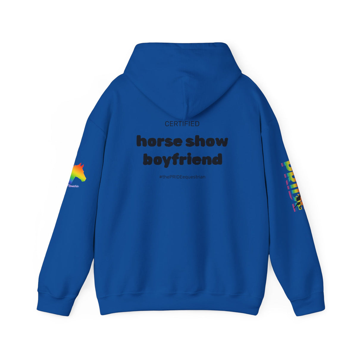 Horse Show Boyfriend Pride Hoodie