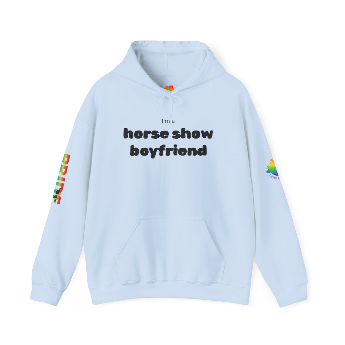 Horse Show Boyfriend Pride Hoodie