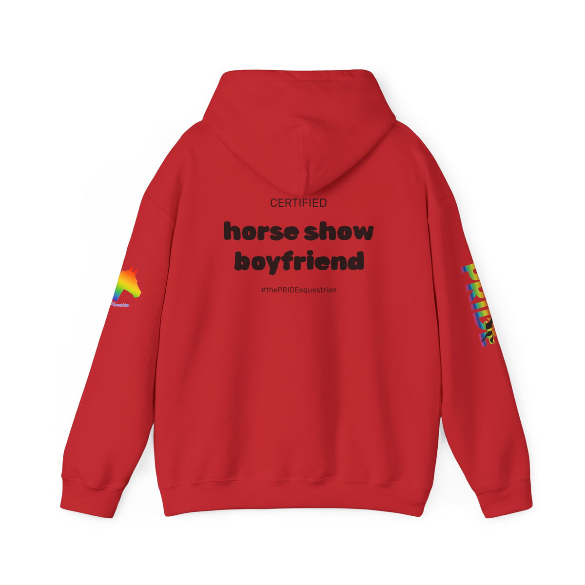 Horse Show Boyfriend Pride Hoodie