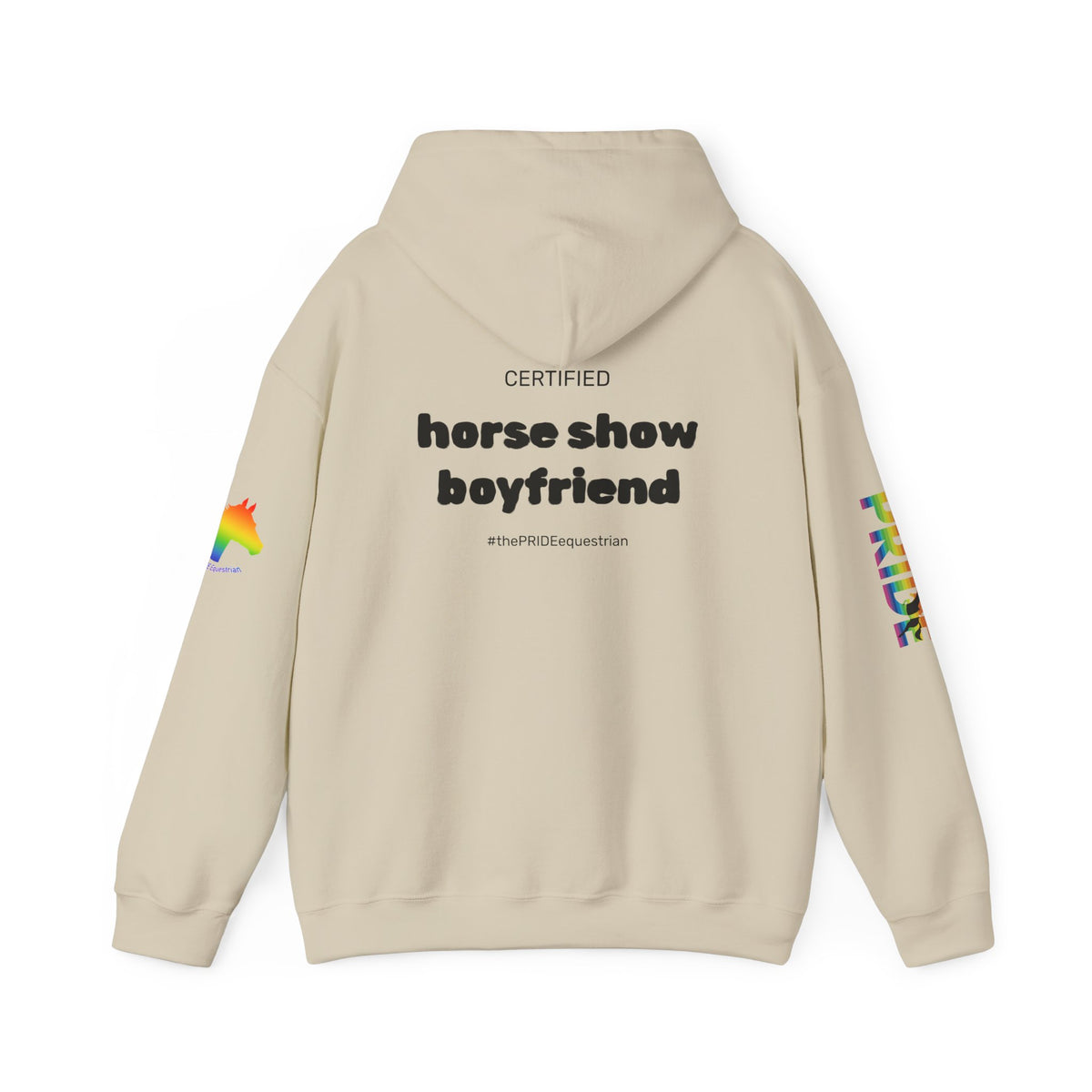Horse Show Boyfriend Pride Hoodie