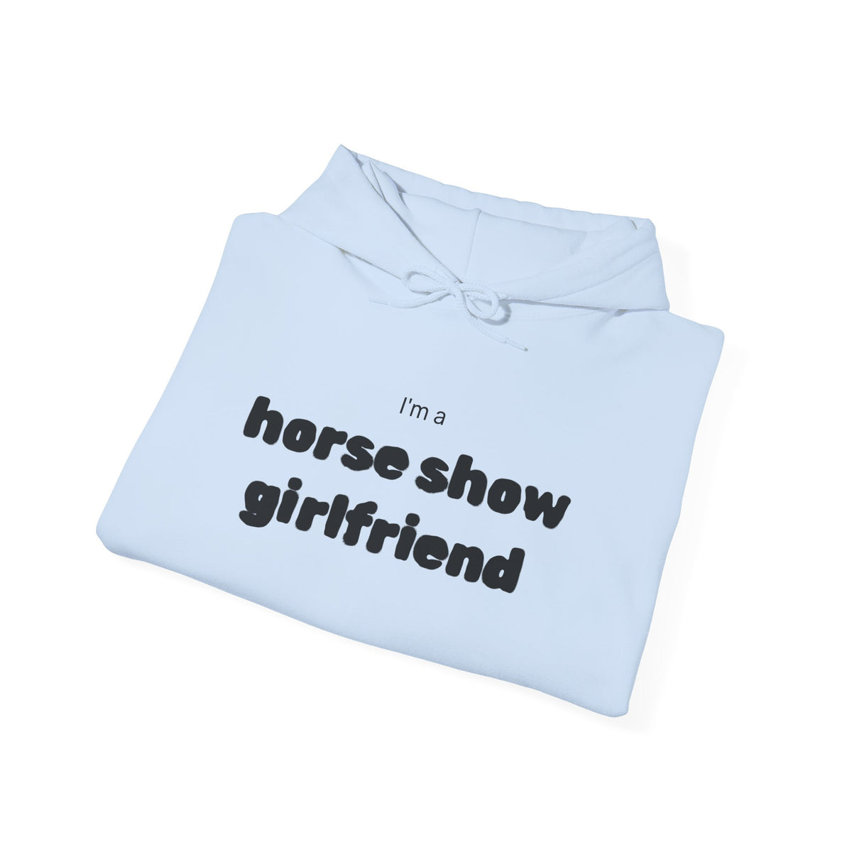 Horse Show Girlfriend Pride Hoodie