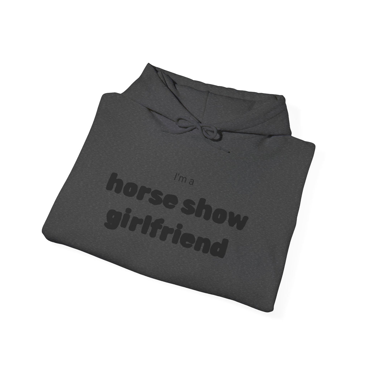 Horse Show Girlfriend Pride Hoodie