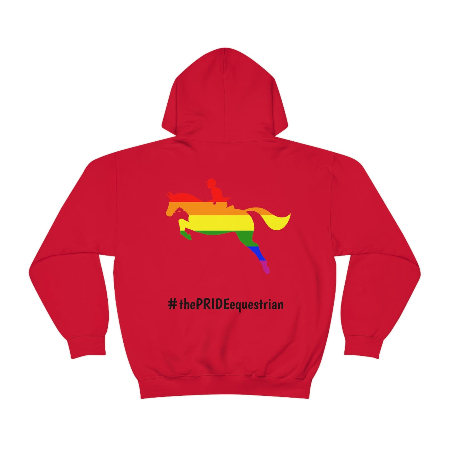 Unisex PRIDE and ponies Hooded Sweatshirt