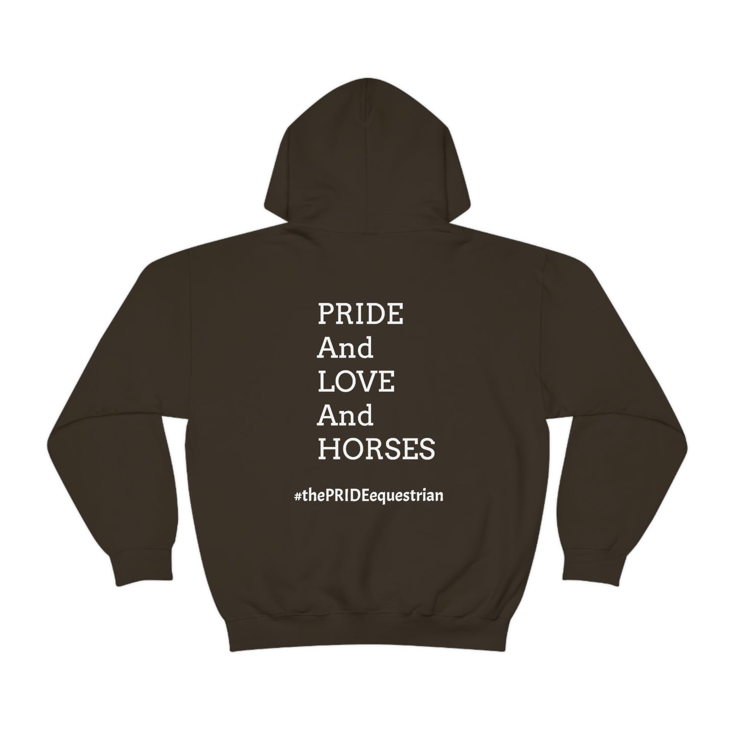 Bisexual - PRIDE, LOVE, and HORSES Hooded Sweatshirt