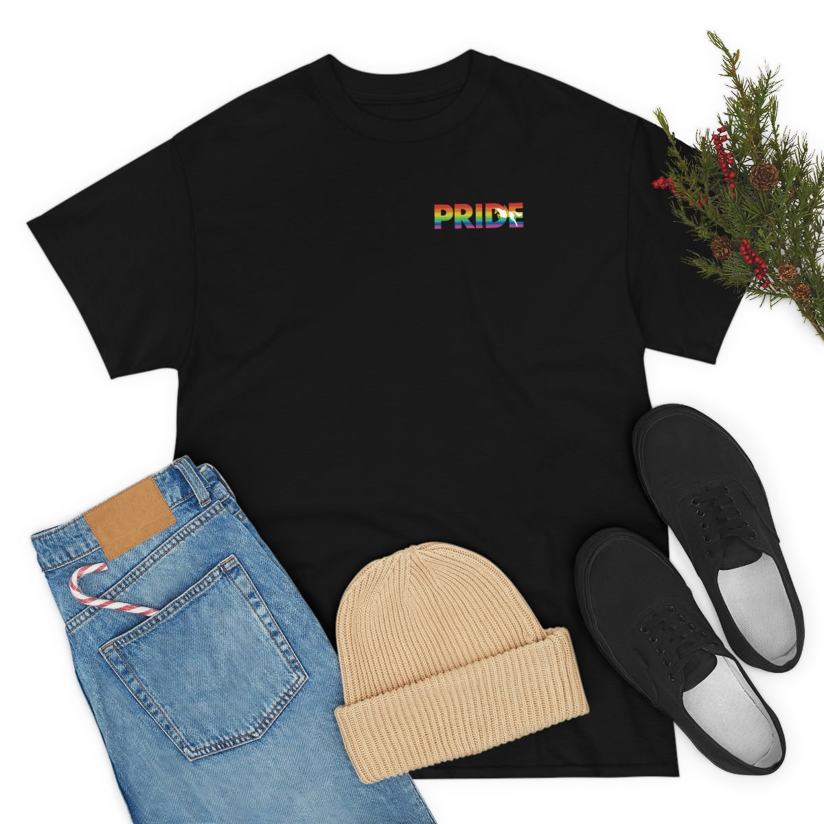 Unisex PRIDE ALLY STRONG Cotton Tee