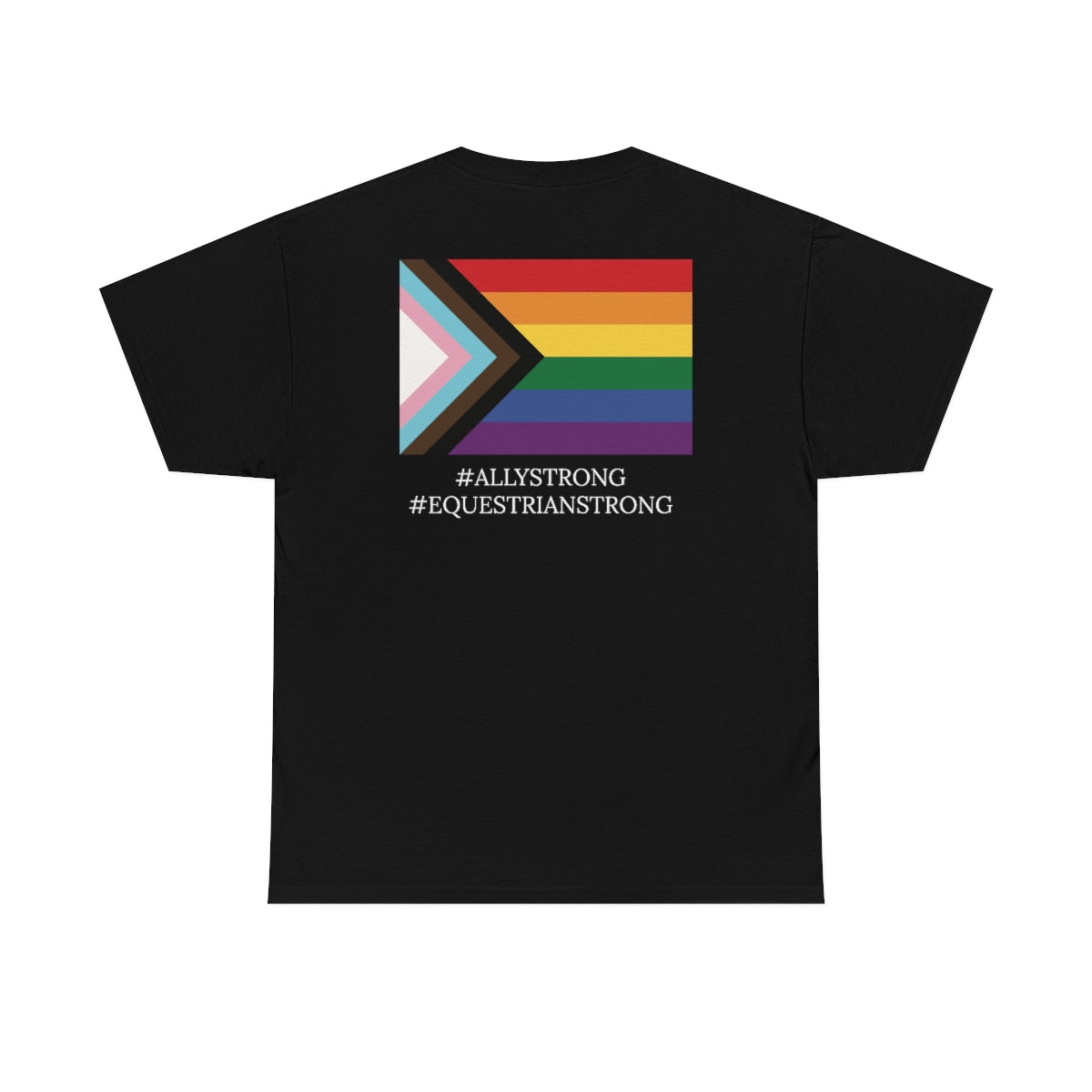 Unisex PRIDE ALLY STRONG Cotton Tee