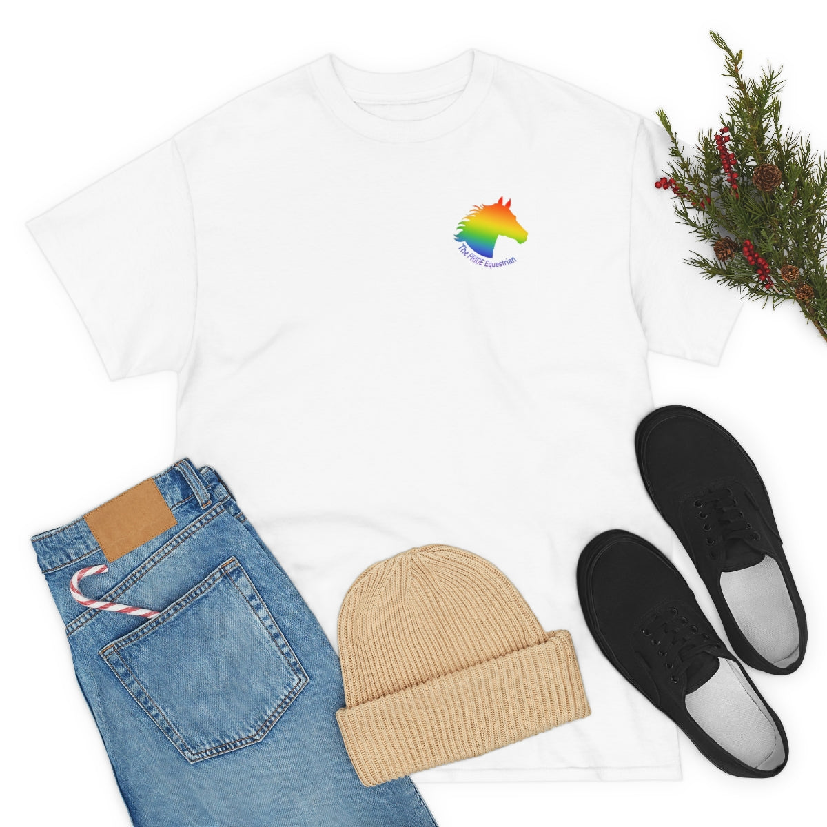 Unisex PRIDE ALLY STRONG Cotton Tee