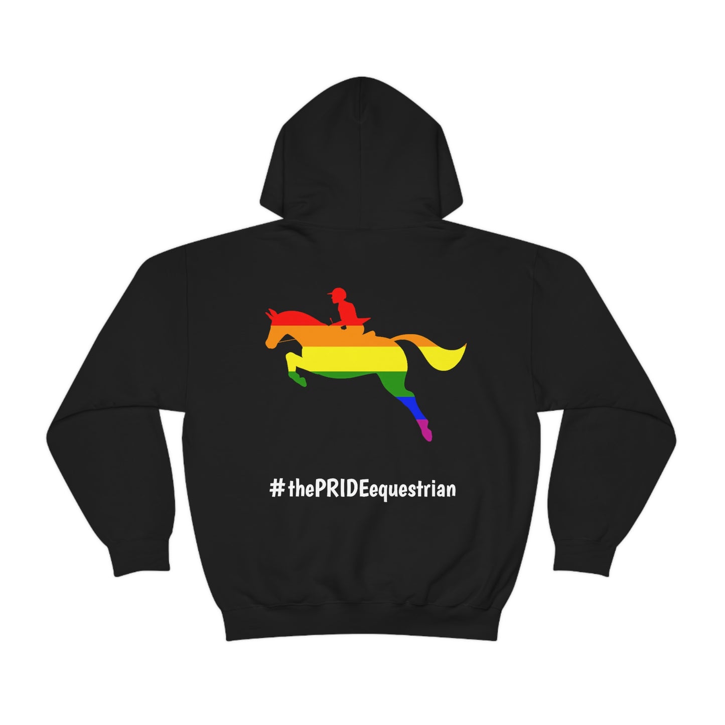 Unisex PRIDE and ponies Hooded Sweatshirt