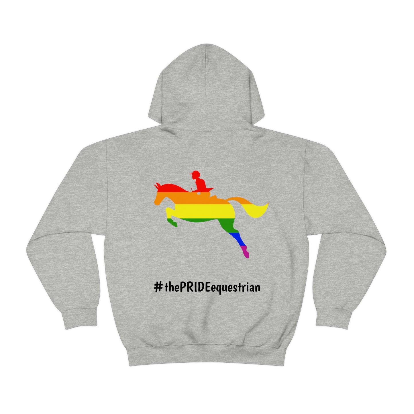 Unisex PRIDE and ponies Hooded Sweatshirt