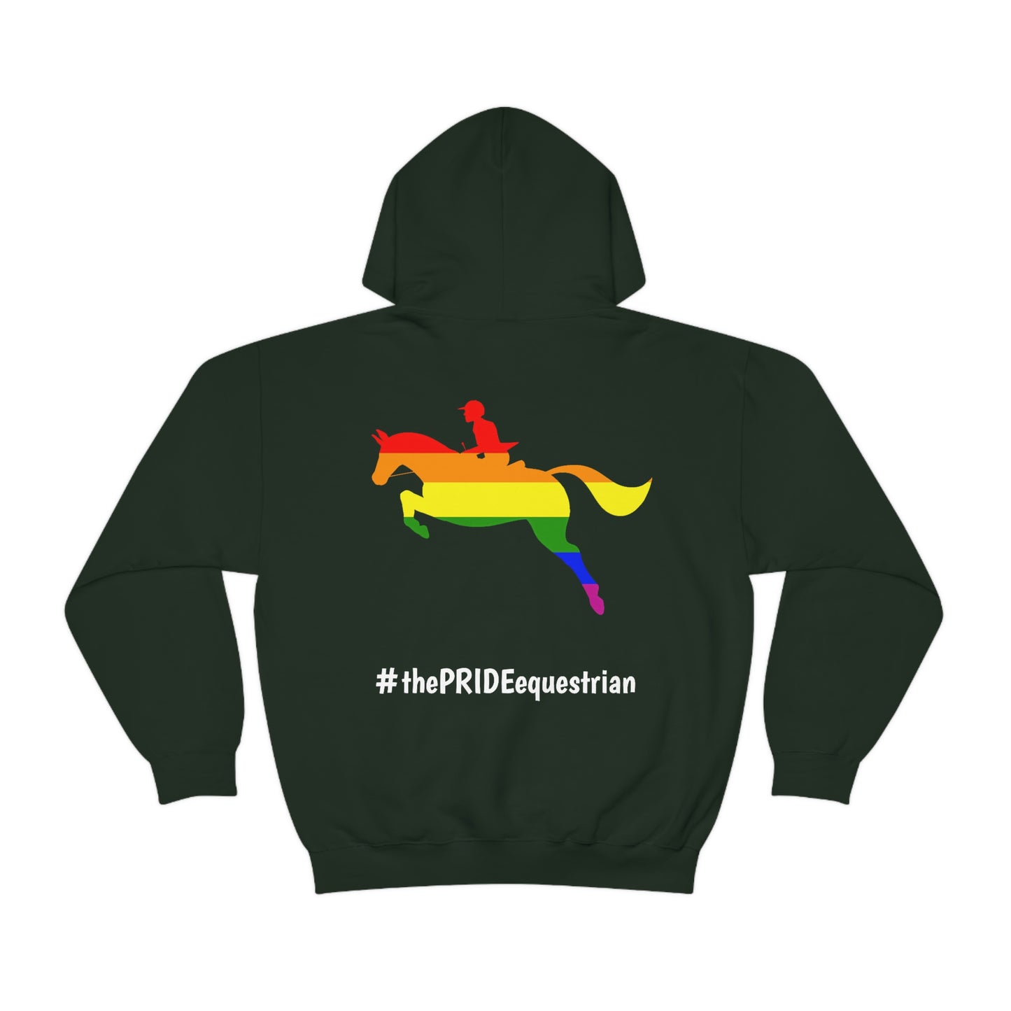 Unisex PRIDE and ponies Hooded Sweatshirt