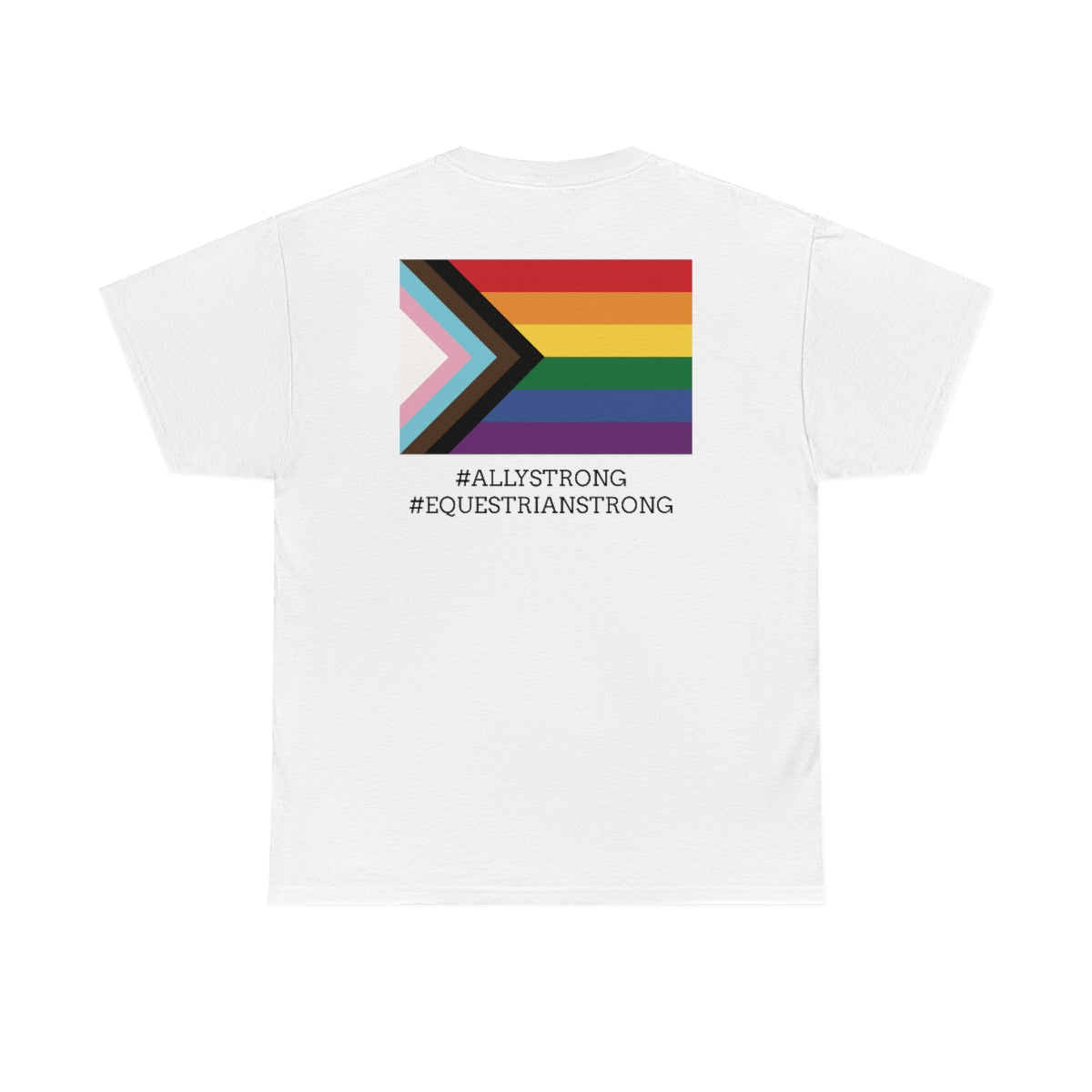 Unisex PRIDE ALLY STRONG Cotton Tee