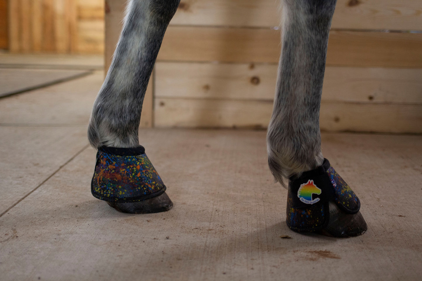 PRIDE Paint Splatter Bell Boots